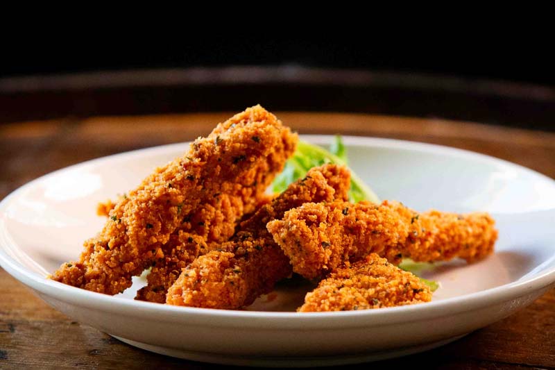 Chicharrones de Pollo - Bandeja de 50